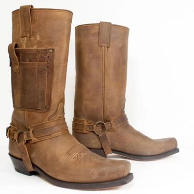 Fashion Fashion British Men Top Quality PU Leather Slip On Boots Breathable Chelsea Boots Male Casual Zapatos De Hombre 2024 New