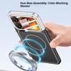 GKK For Xiaomi 17 Pro Case with Lens Film Detachable Camera Cover Contrast Color Frame Line PC Phone Shell Magnetic Case