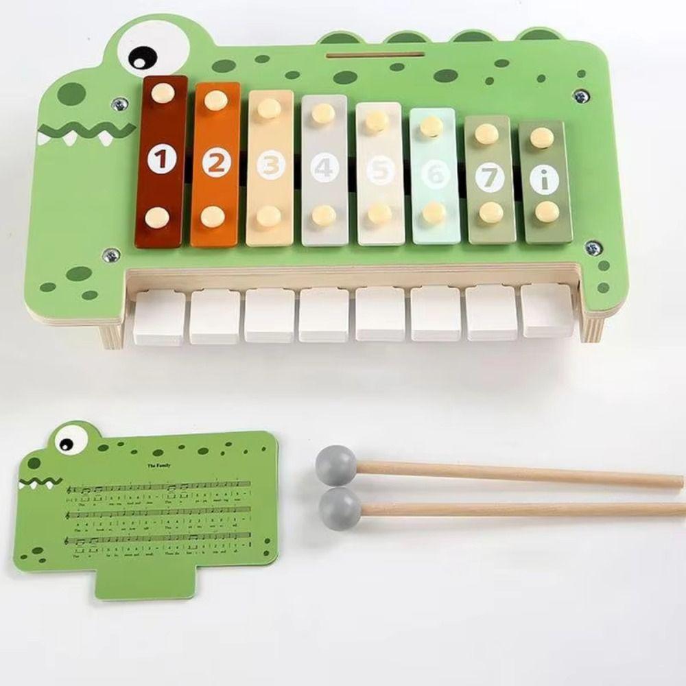 Montessori Musical Piano Toy Sound Music Instrument Toys Kids Keyboard Xylophone  Kids Gifts