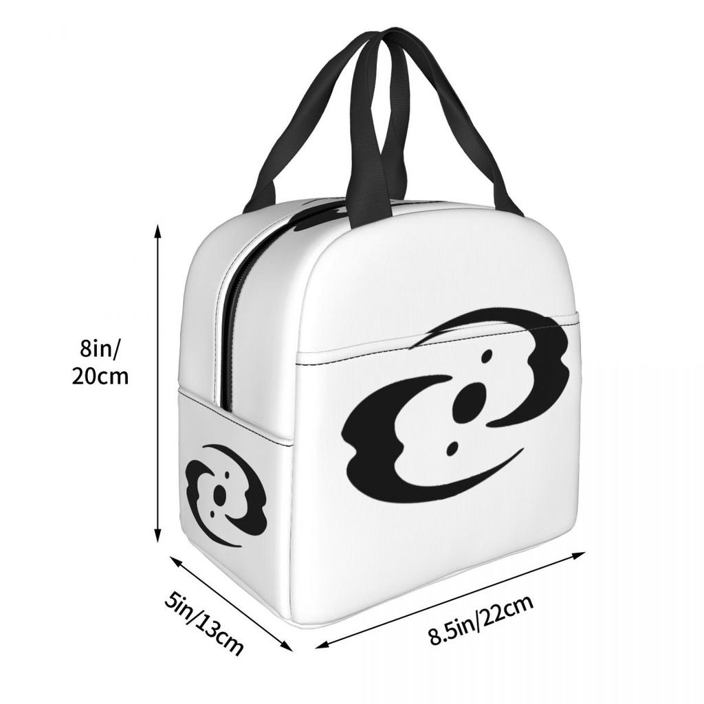 Bionicle Three Virtues Symbol Insulated Lunch Bag for Women Kids Portable Food Boxes Thermal Lunch Box Tote