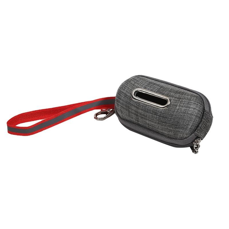 1/2Pcs Dog Poop Bag Outdoor Pet Waste Bag Dispenser Collection Pouch Portable Durable Leash Attachment For Walking Hiking Travel