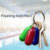 2 Pieces High Buoyancy Floating Keychain for Water Sport Buoyant Keyrings for Boating Marine Sailing Key Chain Accessory
