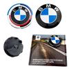 4Pcs BMW 50th Anniversary Floating Car Wheel Hub Center Caps 68mm/56mm Compatible with E36 F20 E46 E39 E38 E90 E60 E87 E34 E53 X djbf00
