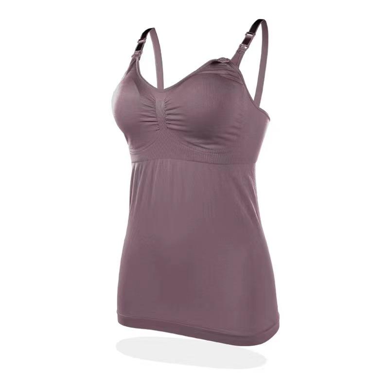 Kamizelka do karmienia: Smukła, elastyczna kamizelka ciążowa z klamrą u góry, bez stalowego kółka lub podkładki