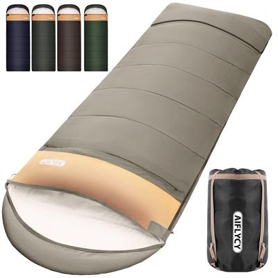 Sleeping Bag, Envelope Type AIFLYCY Sleeping Bag, Compact, Sleeping Bag, For Winter, 230T Waterproof, 1.1KG, 1.4Kg, 1.8Kg, Comfortable Temperature