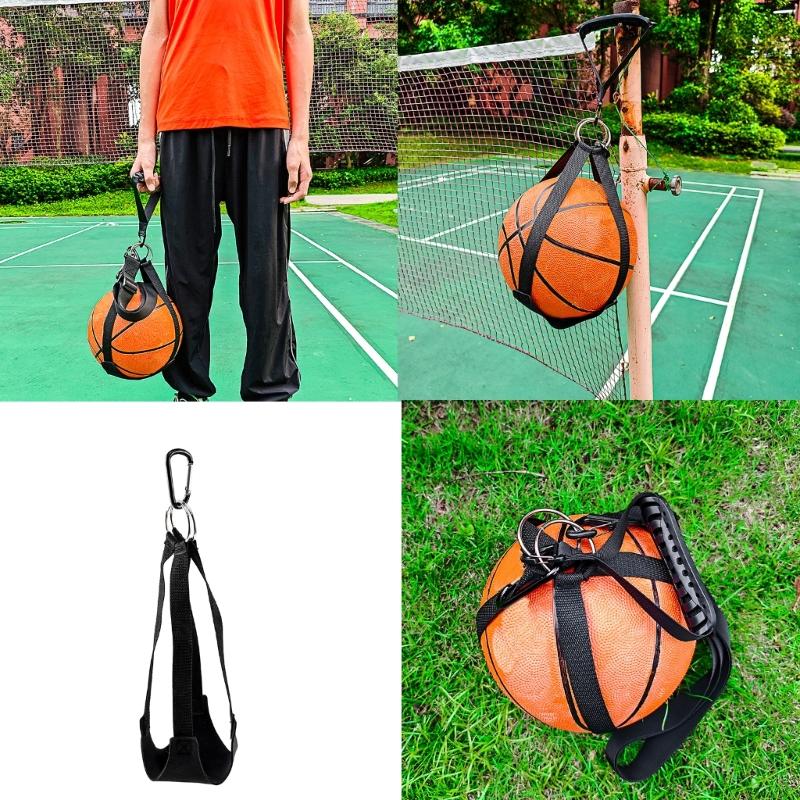 Cinghia Porta Pallone da Calcio e Basket da Portare per Allenamento Gioco per Esterno Interno Calcio da Strada Basket Pallavolo