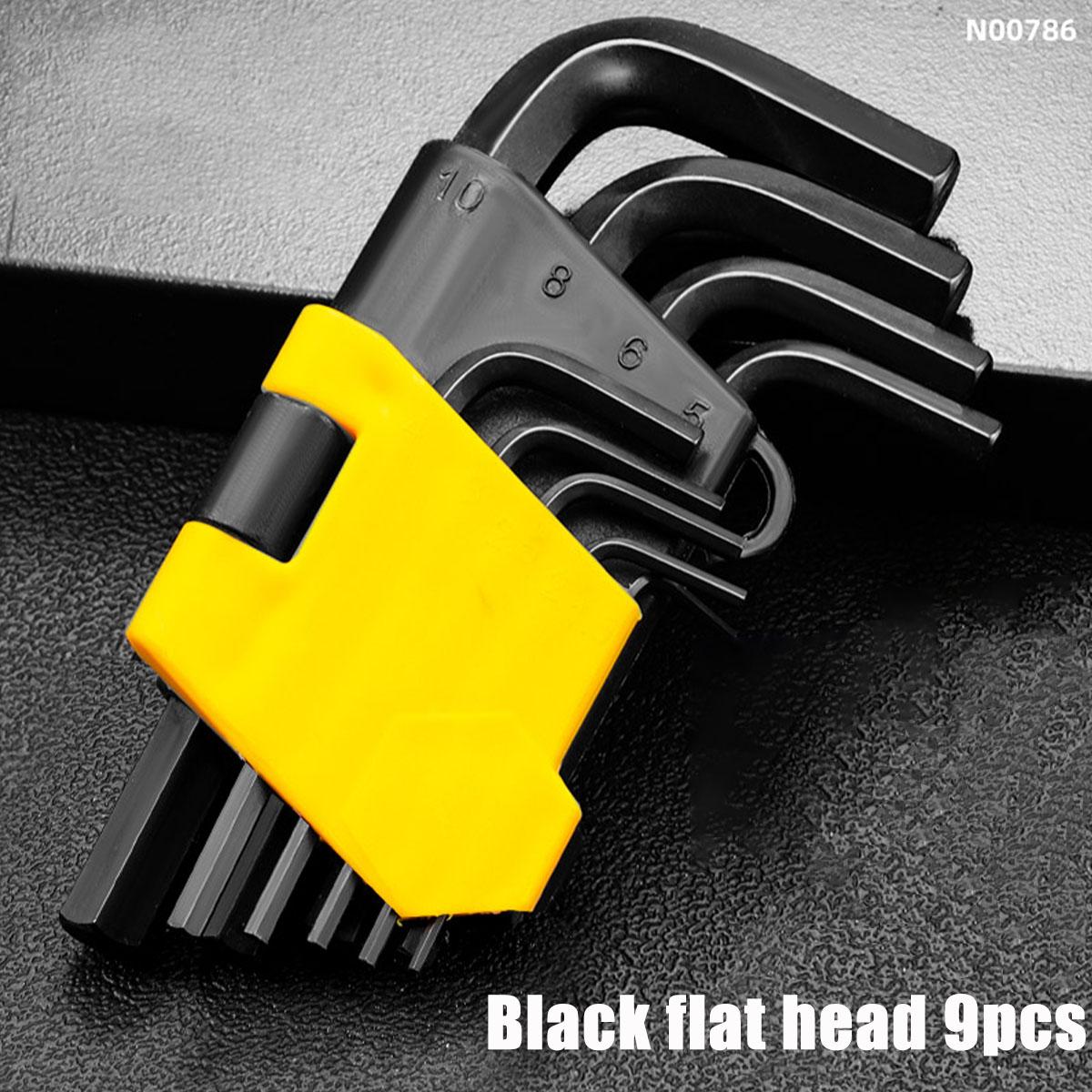 

Набор из 9 шестигранных ключей Torx с длинной рукояткой, промышленный уровень, противоугонное устройство, комплект шестигранных ключей-звездочек, ручной инструмент