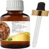 Levenmooi Sandelhout Australisch (Santalum spicatum) Pure & Natural etherische olie van therapeutische kwaliteit in een glazen pot.