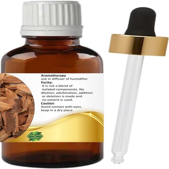 Levenmooi Sandelhout Australisch (Santalum spicatum) Pure & Natural etherische olie van therapeutische kwaliteit in een glazen pot.