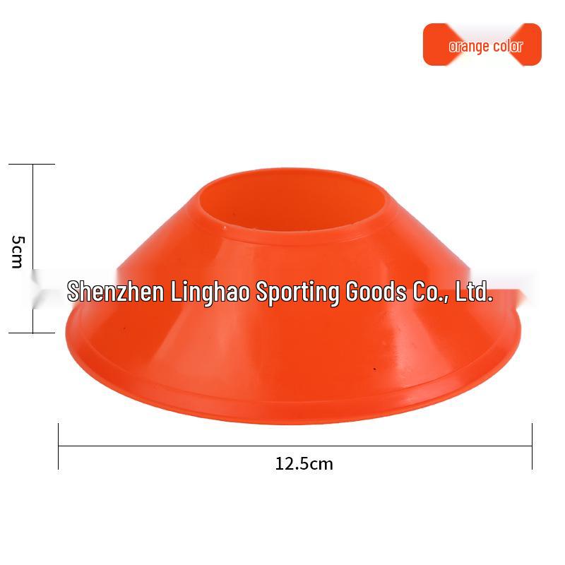 Mini Robuster Runder Logo Trainingskegel & Hindernismarkierer für Fußball