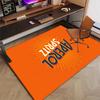 Aperol Spritz Polyester Carpet, Soft Indoor Mat for Office Chair, Living Room, Computer Desk - Decorative Home Office Rug Design