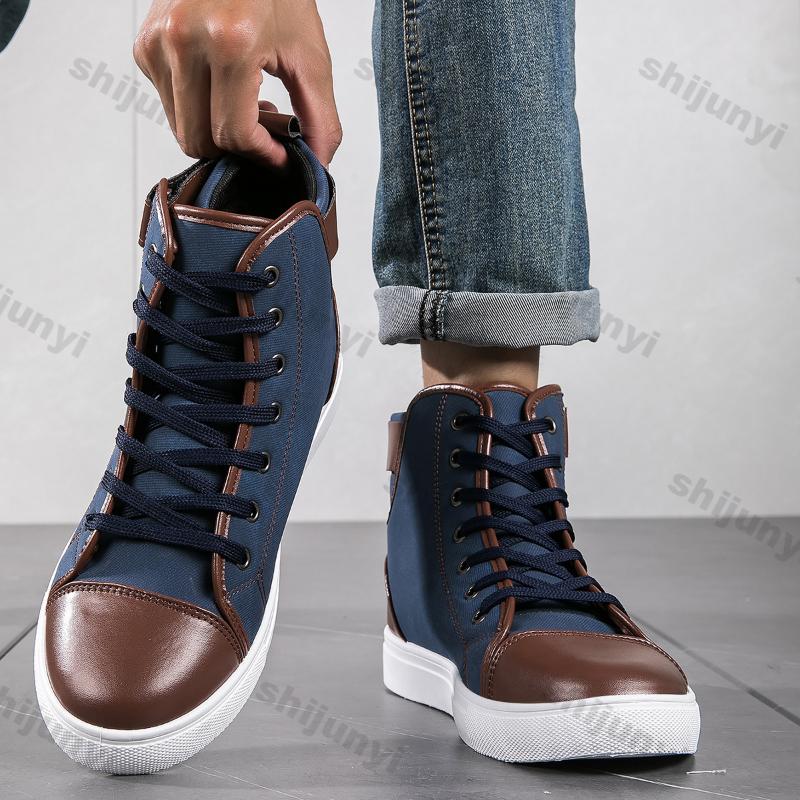 Fashion Men's Retro High Top Sports Shoes Designer Platform Shoes Men High Quality Outdoor Fashion Casual Sneakers Outdoor Running Shoe