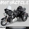 Simulazione 1/9 Lega Harley Davidson Triciclo Modello Moto Ornamento