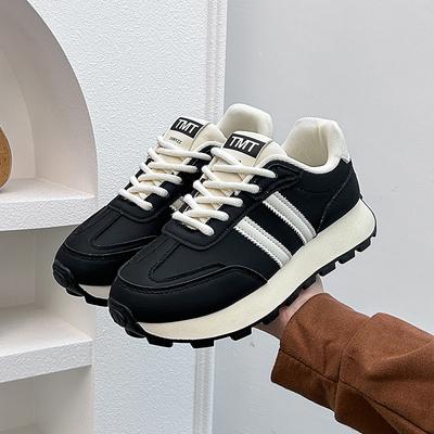 INS Low Top Dad Shoes Women's Spring New Breathable Sports Heighten Casual Shoes