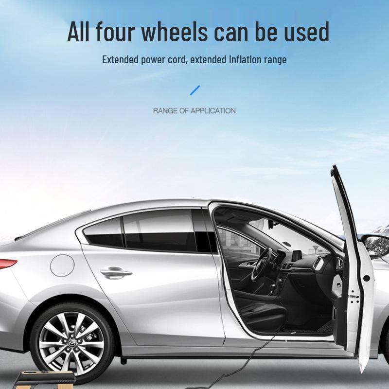 12V Portable Electric Car Tire Inflator