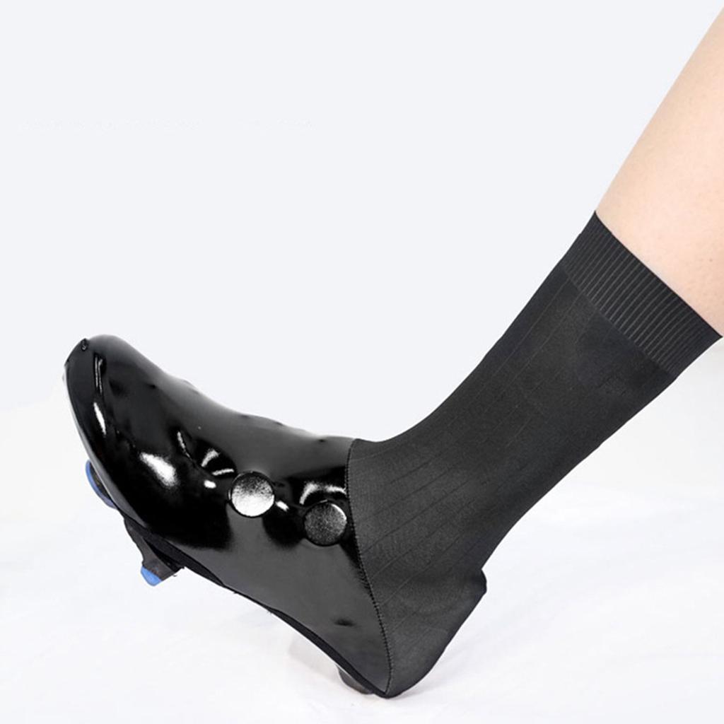 Cycling Shoe Cover Waterproof Winter Thermal Warm Full Bicycles Overshoes for Men & Women Road Mountain Bike Booties