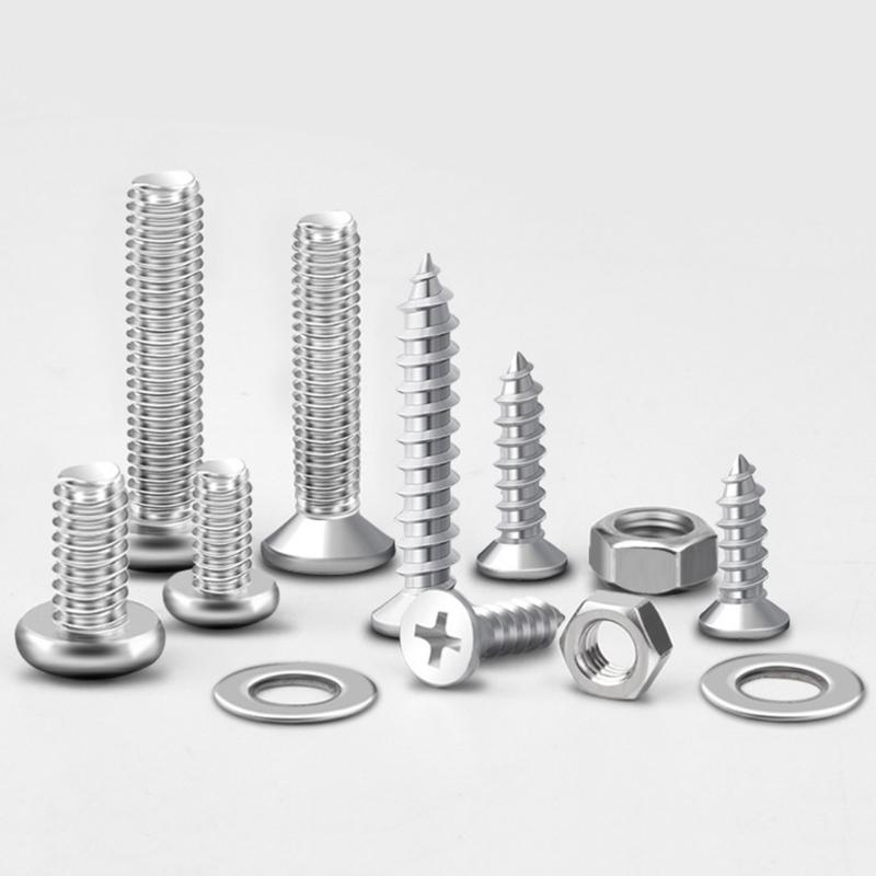 Metal Screw Set Fastening Screws Stable Screw Selection Nail Screw Fastener Nut Upgrades for Multifunction  Tool Application