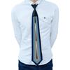 Narrow LED Light Tie Rainbow Hip-hop Luminous Cravat  Stage Performance