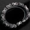 Retro Stainless Steel Motorcycle Chain Men Bracelet 13MM Wide Rock And Roll Men's Bracelets On Hand Male Jewelry Mannen Armband