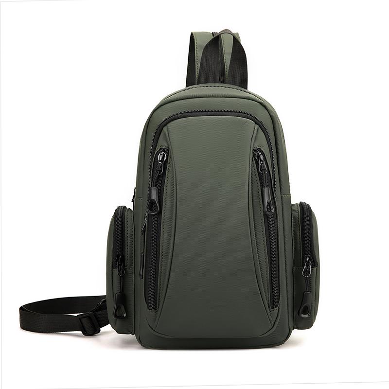 Men's Backpack and Chest Bag 2 In 1 Fashion Small Black Shoulder School Bag for Man Designer Waterproof Sports Travel Bag