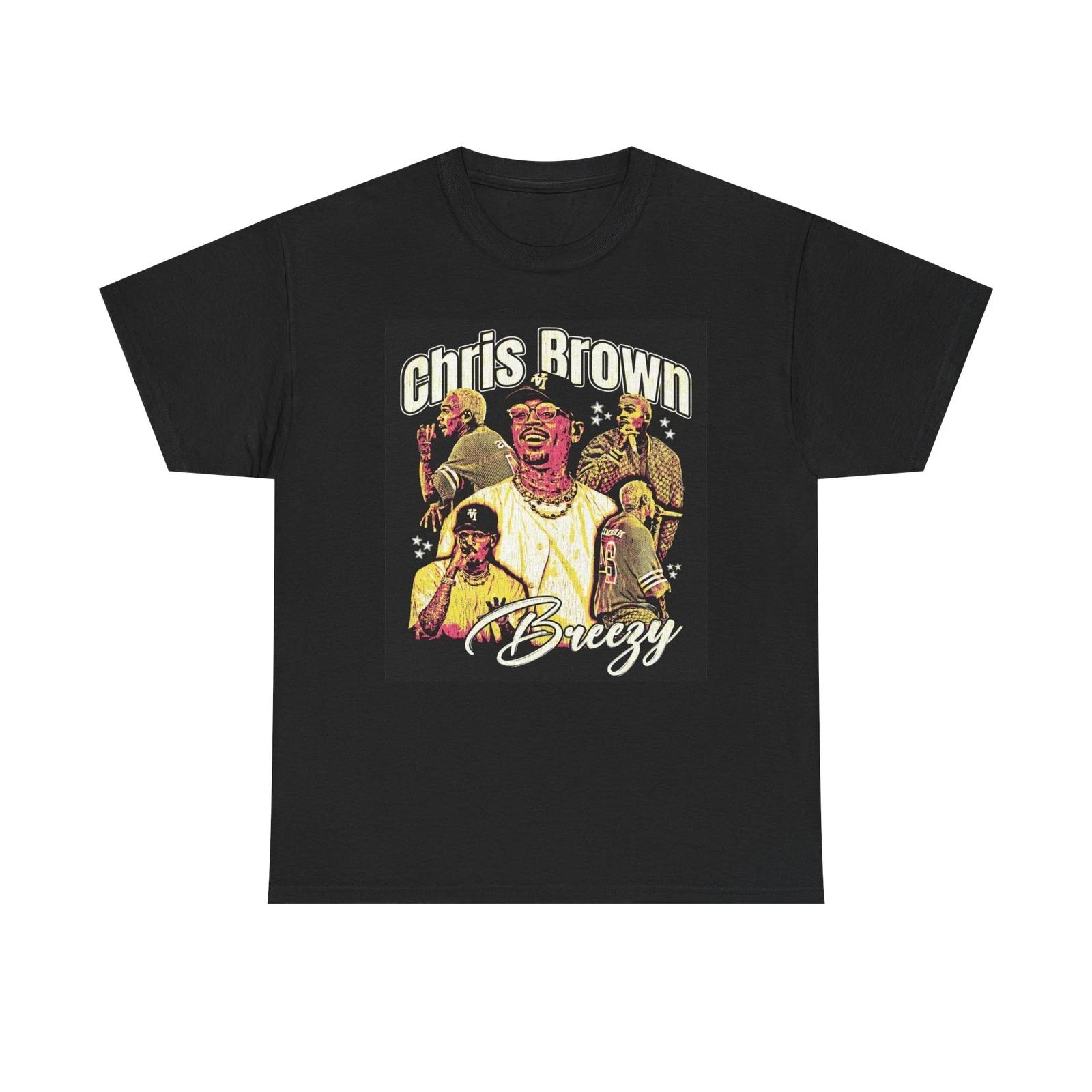 Men s and Women s T-shirts Chris Brown Graphic M