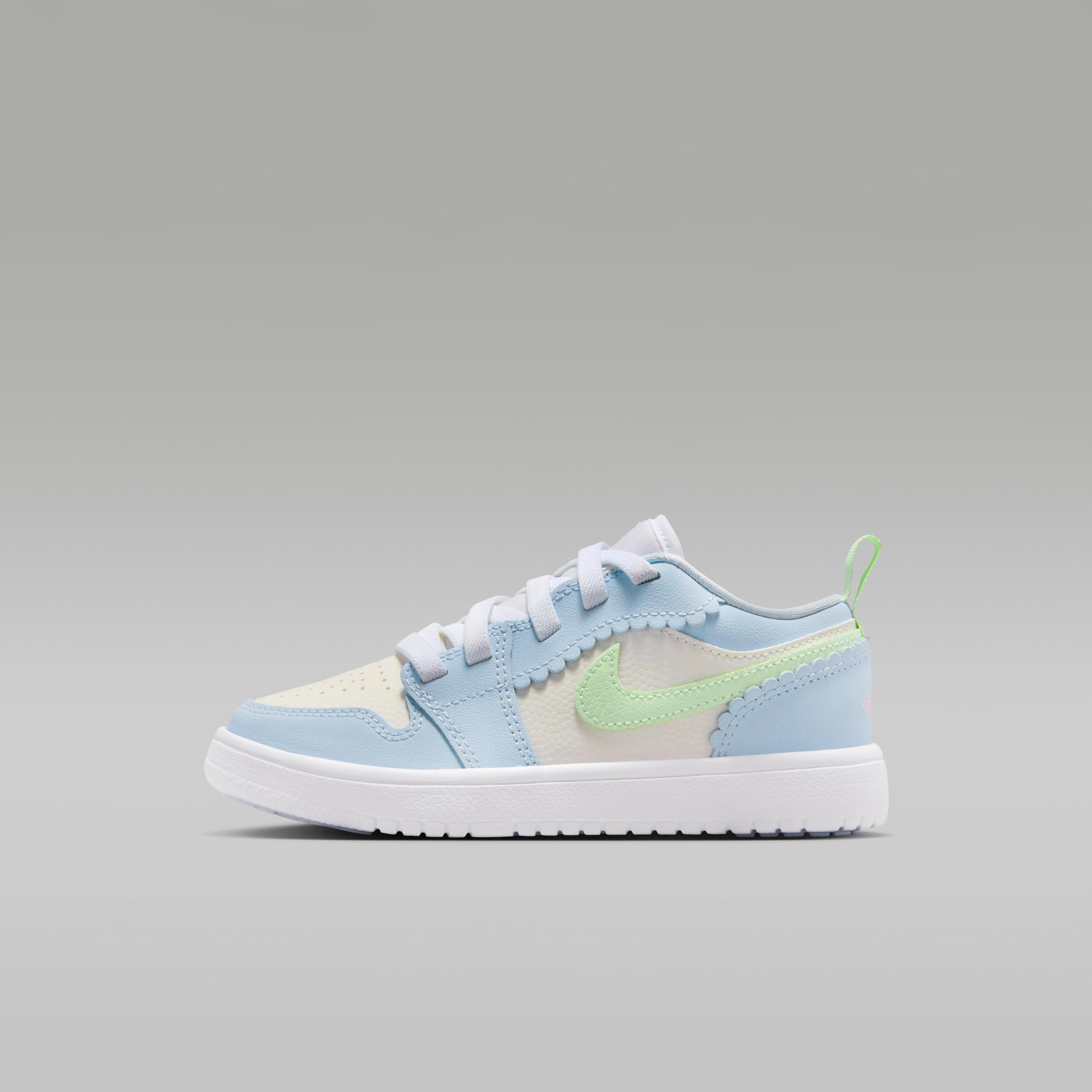 Jordan 1 Low ALT SE Half Blue Sail Vapor Green (PS) 31