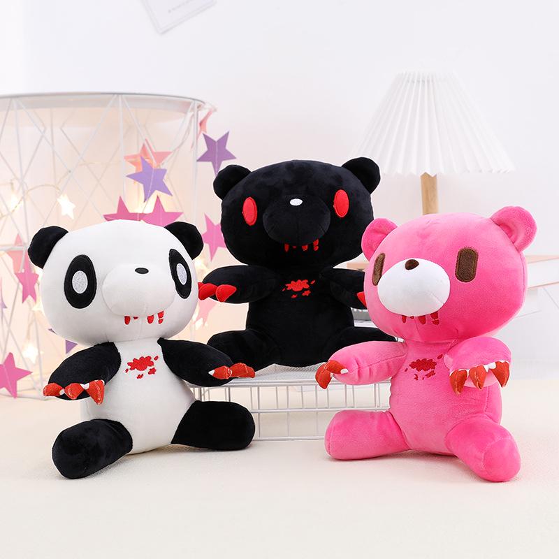 New Pink Gloomy Bear Plush Toy - Cute Violent Bear Cartoon Gift
