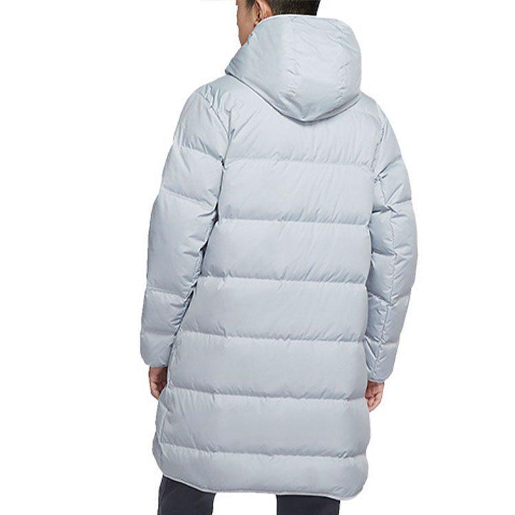 Nike Down Jackets Men's Light Gray Hooded Moderate Other DD6789-077