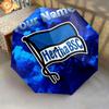 1 PC Automatic Folding Umbrella - Hertha BSC Custom Name Pattern, Portable & Foldable Design with 8 Ribs, Christmas Birthday Gifts