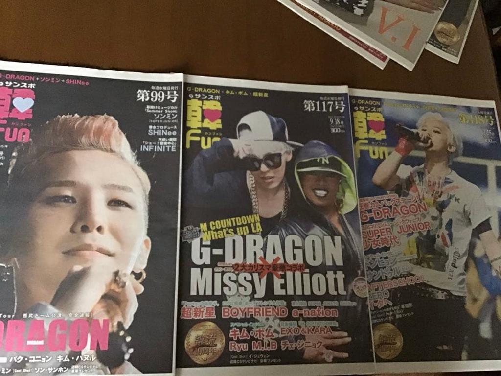 [USED] Sanspo Hanfun BIGBANG Special Edition Magazine