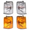 Front Bumper Headlight Side Corner Turn Signal Light Indicator Lamp Fit for Land Rover Discovery 2 1999-2002 Models Pre-Facelift