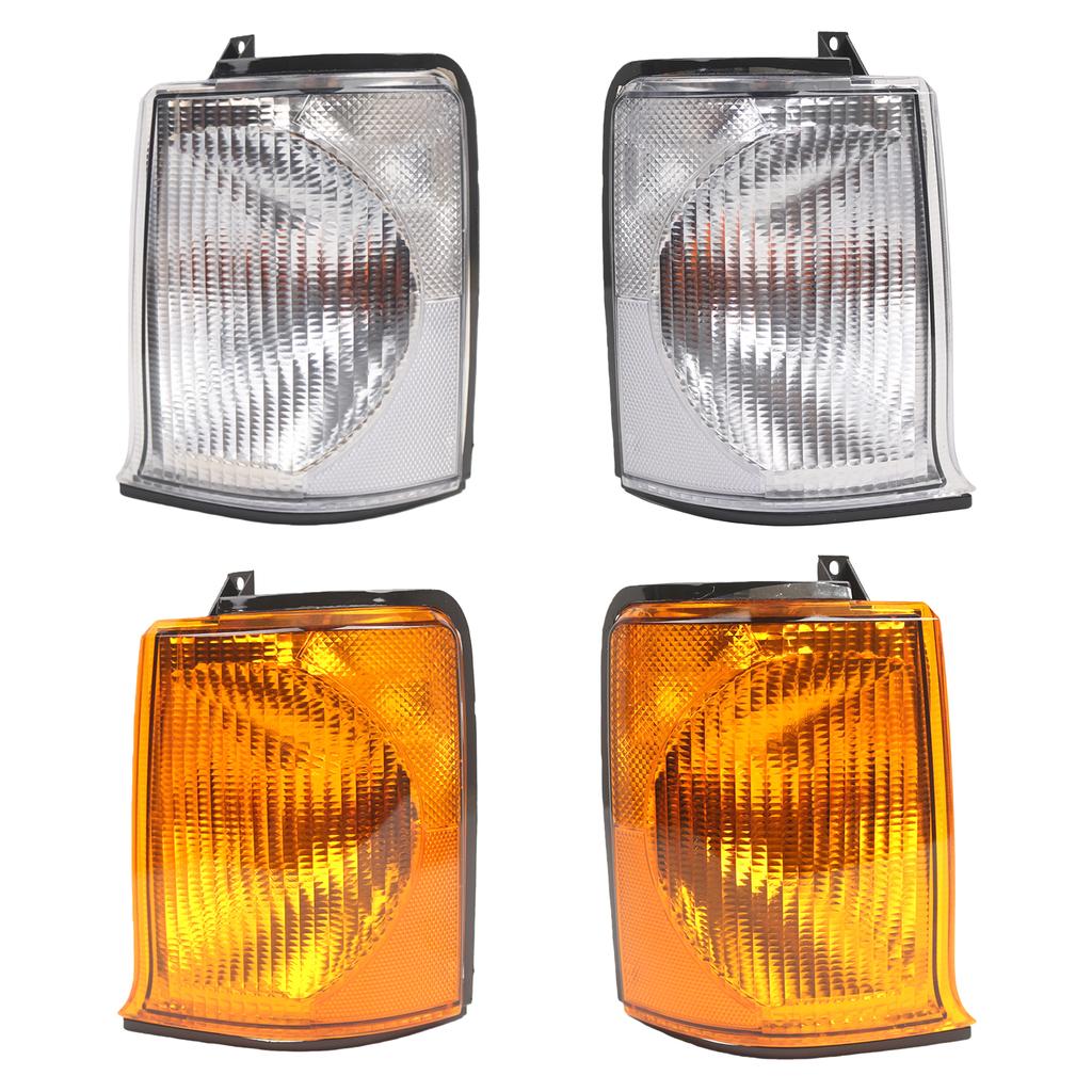 Front Bumper Headlight Side Corner Turn Signal Light Indicator Lamp Fit for Land Rover Discovery 2 1999-2002 Models Pre-Facelift