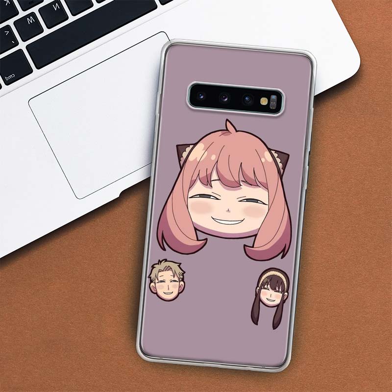 SPY×FAMILY Anya Baby Phone Case For Samsung Galaxy S10 Plus S20 FE S21 S22 Ultra S10E S9 S8 + S6 S7 Edge Lite Shell Coque