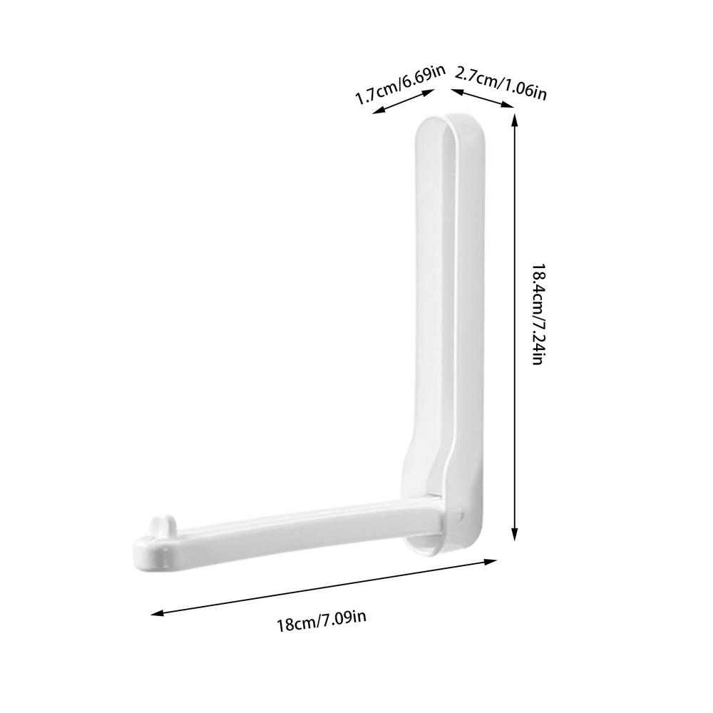 Wall Hangers For Clothes Punch Free Foldable Drying Rack Coat Racks Retractable Hanger Rack For Balcony