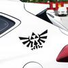 Zelda Anime Araba Çıkartması Motosiklet Çıkartmaları Vinil Araba Gövdesi Cam Çıkartması Araba Şekillendirme PVC