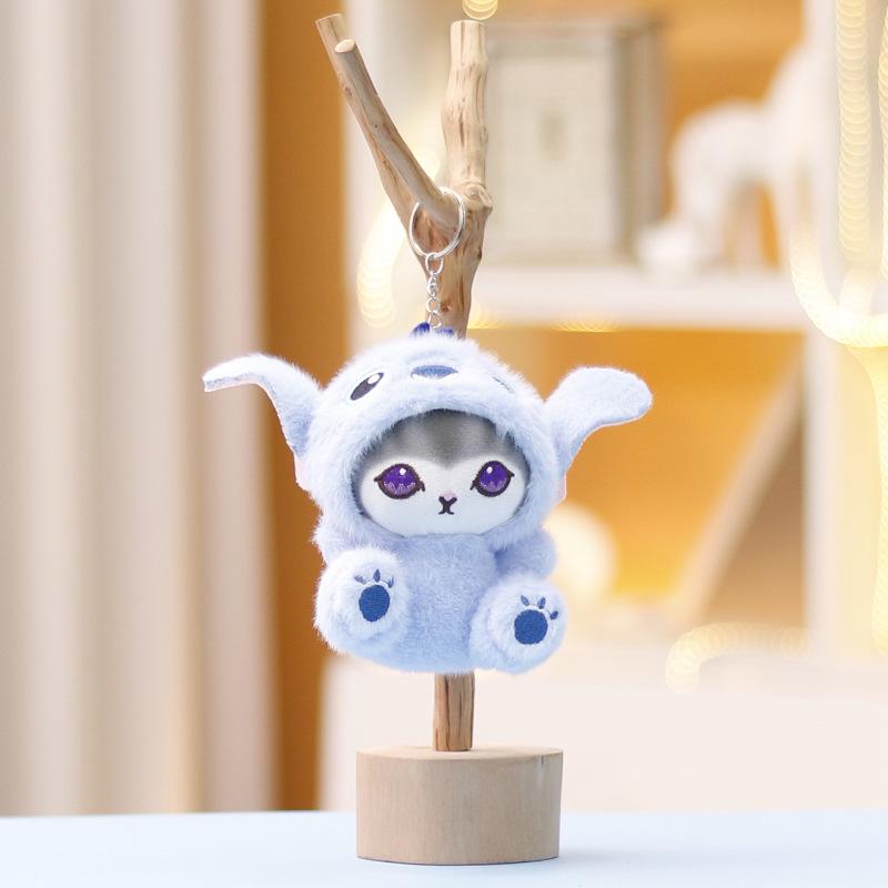 

Плюшевый брелок-кукла Шарк Кэт Стич 13 cm