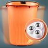 Self Adhesive Caster Mini Swivel Wheels Universal Stainless Steel Wheel 360° Rotation Pulley for Furniture Trash Can Bins