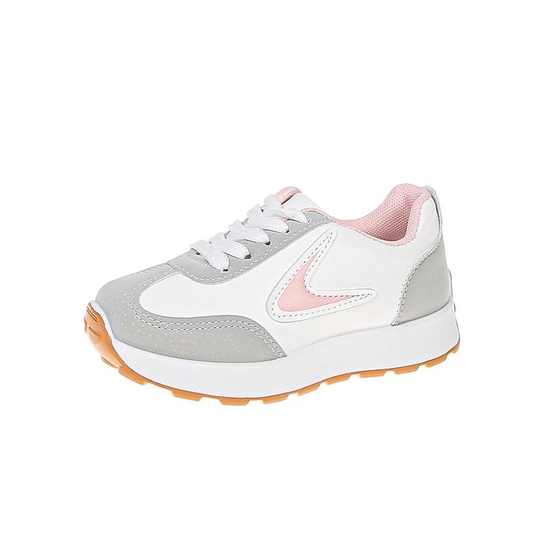 

Spring and Autumn new children s moral training shoes casual trend versatile lace-up children s board shoes soft sole non-slip breathable sports shoes 37 inner length (22.5CM)