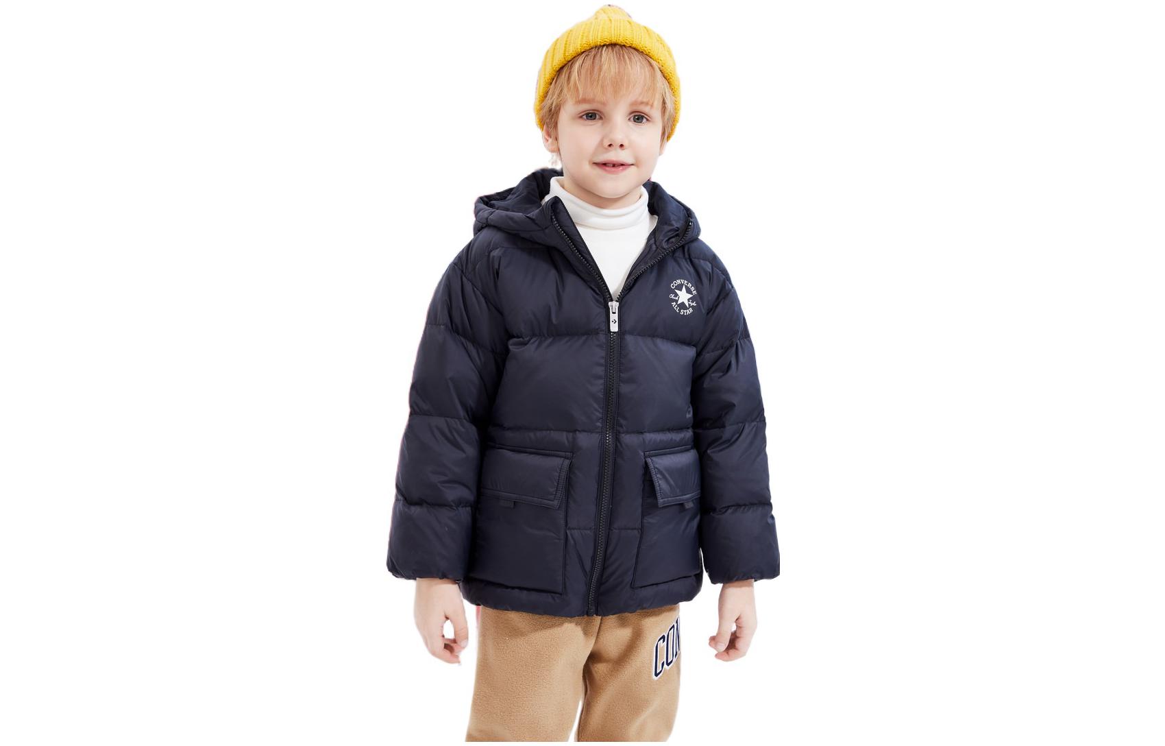 Converse Down Jacket Jet Black Kids CV2342148GS-004 L