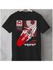 T-shirt Unisexe Wipeout Rétro Sci-Fi Gaming Cyberpunk Techwear Avec Vaisseaux Spatiaux Futuristes Et Motifs Géométriques T-shirt Surdimensionné