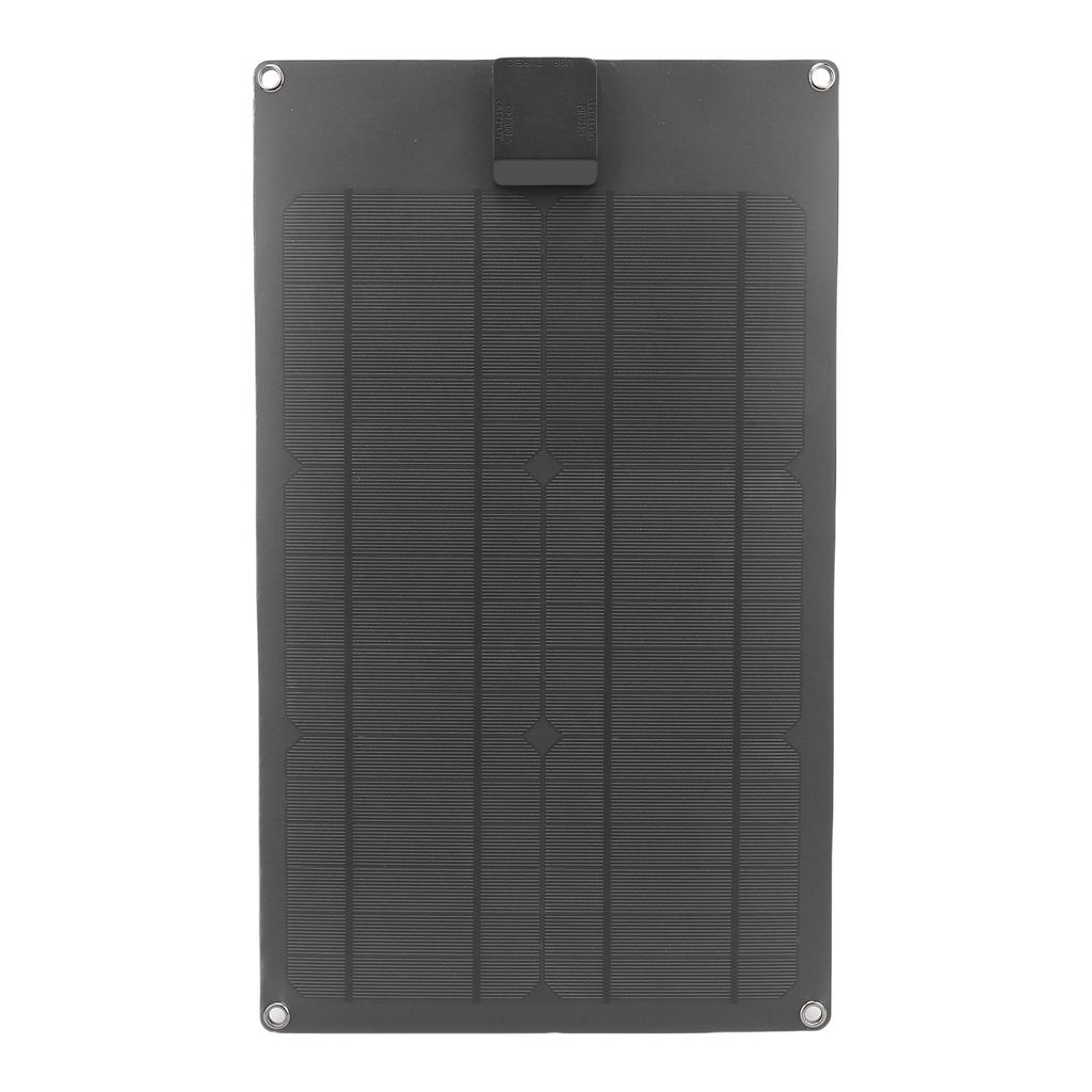 Solarna Ładowarka Podtrzymująca Akumulator Samochodowy RV Ładowanie Kroplowe Przenośny Wodoodporny Zestaw Panelu 30W z Kontrolerem Wyjście USB