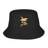 Pringles Logo Bucket Hat For Unisex  Fisherman Hats Vintage Fishing Caps Personality Streetwear Design Visor Hats
