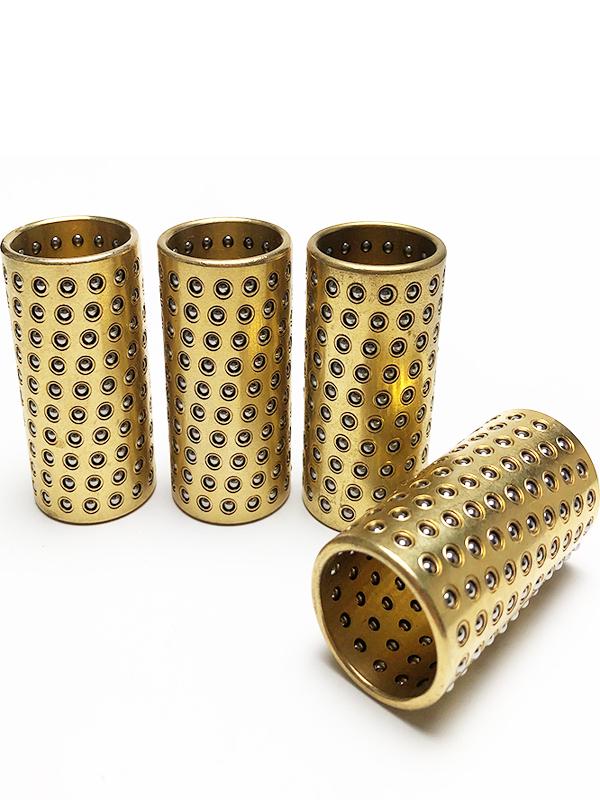 Golden Copper Ball Bearing Cage Mold Guide Bush Holder