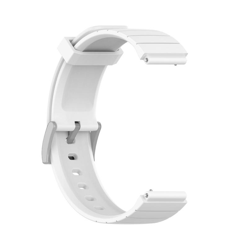 Anti-scratch Silicone Band-Strap Compatible for Mibro GS Smartwatch Bracelet Comfortable Wristband Sport Belt Waterproof