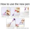 12 Color Nail Art Pens Set 0.5Mm Fine Point Liner Acrylic Nail Polish Kit Waterproof Quick-Drying For Drawing Painting