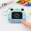 Wiederverwendbares Schreibblock Mini Zeichenbrett Schlüsselanhänger für Kinder, Cartoon Frosch mit Schlüsselring, Hängendes Kritzel Skizze Schultasche LCD Tablet Anhänger