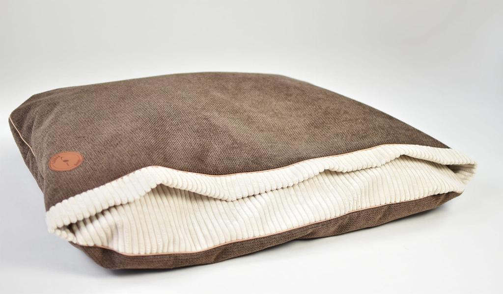 Mink Nel Brown Structure + Cream 100cm x 80cm
