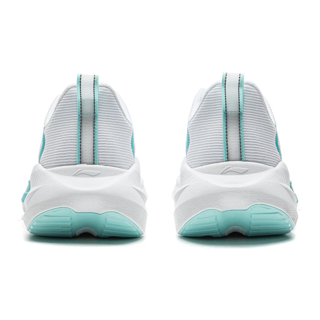 Li Ning Wu Yue 4 Sports Comfortable Shock Absorption Wear Resistant Low Top Casual Running Shoes Men Sneaker Standard-White ARSW035-8