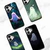 Cut Ghost Art Phone Case For IPhone 17 16e 16 15 14 13 12 Pro Max X XR XS MAX Back Cover