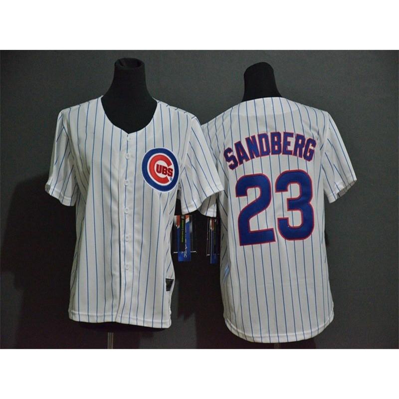 Chicago Cubs MLB Baseballový dres Unisex Vyšívaný Fanouškovské oblečení Sportovní oblečení Muži Dospělí
